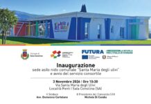 Sala Consilina, il 3 novembre l’inaugurazione dell’asilo nido “Santa Maria degli Ulivi”: 36 posti per la prima infanzia