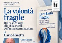 Ad Agropoli la presentazione del libro di Carlo Pasetti “La volontà fragile”