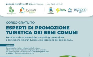 Agropoli, al via il corso gratuito per la promozione turistica dei beni comuni