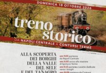 Un treno storico da Napoli a Contursi Terme per scoprire i borghi della Valle del Sele